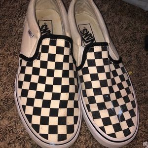 classic checkerboard vans